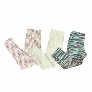 Women’s Active Leggings Lot Medium Victoria Sport Reebok Old Navy Capri